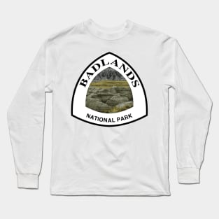 Badlands National Park shield Long Sleeve T-Shirt